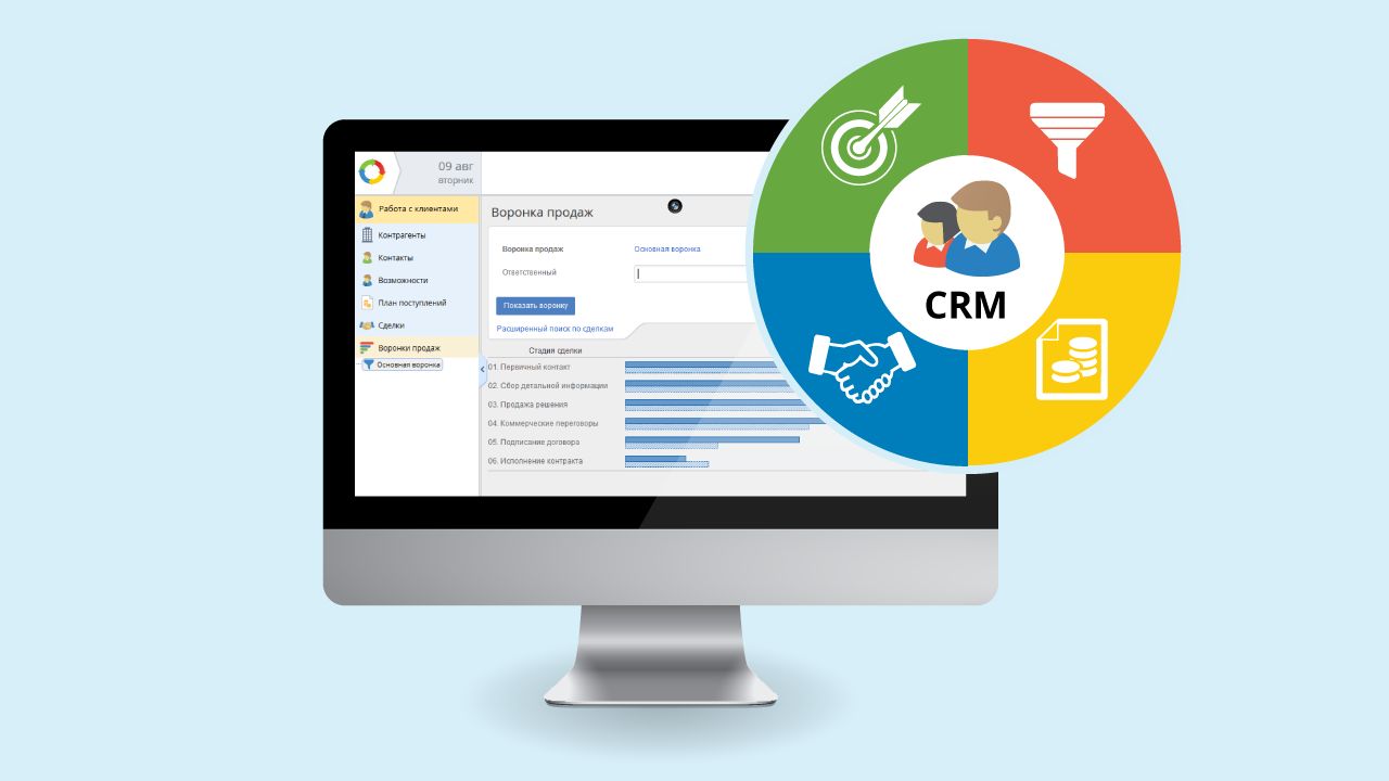 CRM система ELMA - взаимоотношения с клиентами